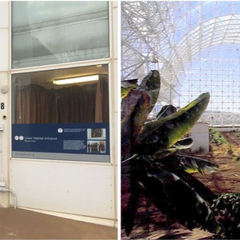 The airlock of Biosphere 2.