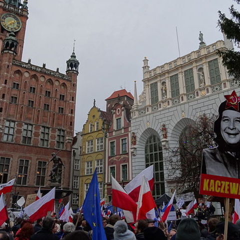 A 2015 demonstration in Gdansk, Poland.
