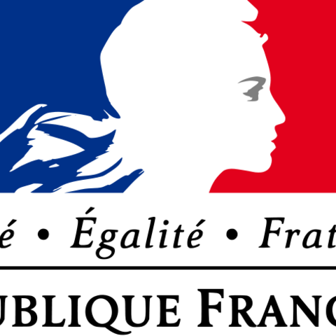 Official government logo of the French Republic