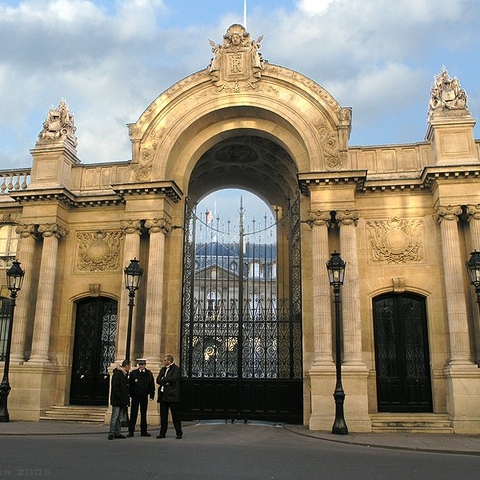 The Élysée Palace, official residence of the President of France