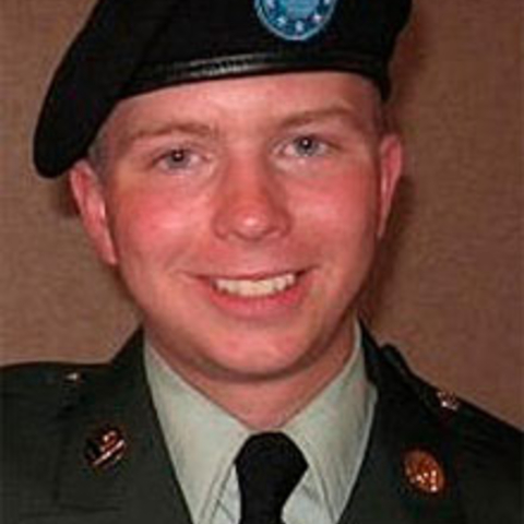 The accused source of the WikiLeaks documents, Bradley Manning