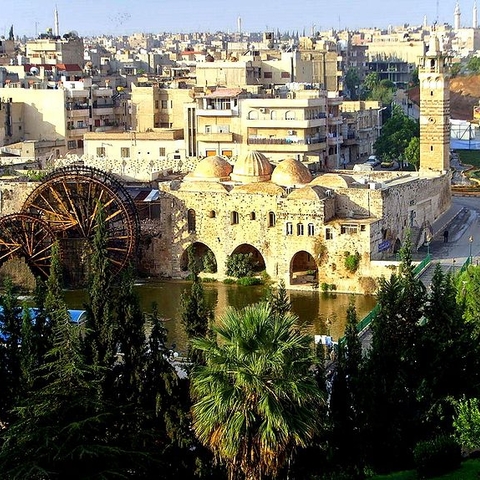 The city of Hama is historically an Islamist stronghold in Syria