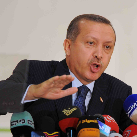 Turkey's Prime Minister Recep Tayyip Erdogan