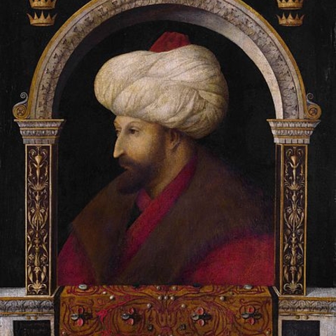 Venetian artist Gentile Bellini's 1480 depiction of Fatih Sultan Mehmet II, who conquered Constantinople (Istanbul) in 1453