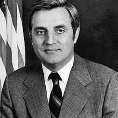 Walter Mondale, Jimmy Carter's vice president and Ronald Reagan's opponent in the 1984 presdiential election
