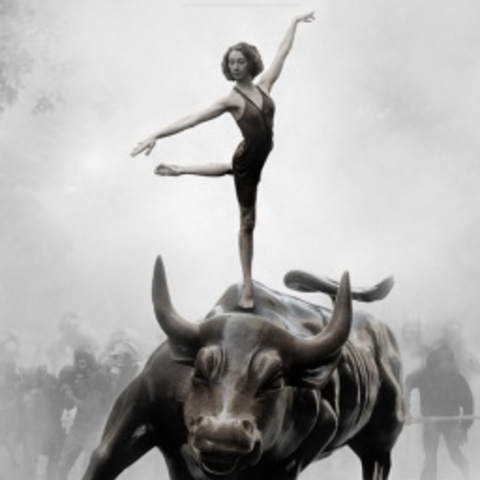 Poster designed by the anti-consumerist organization Adbusters inviting people to Occupy Wall Street