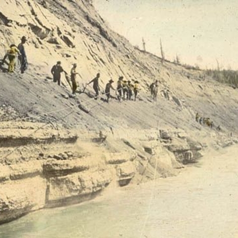 Athabasca oil sands, sometime between 1900 and 1930