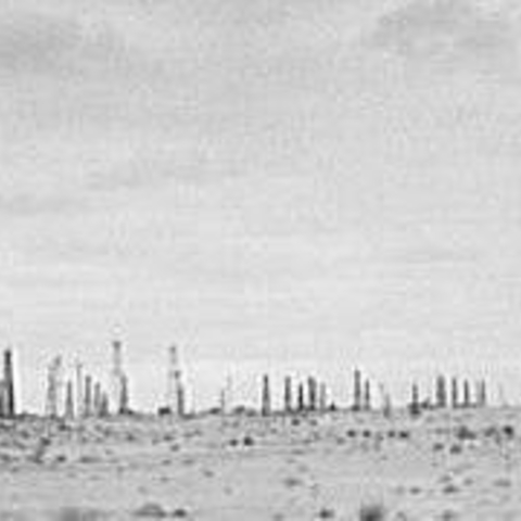 An oil field in California, 1938