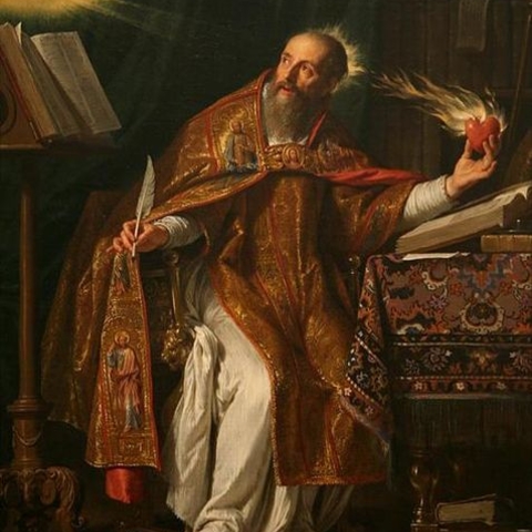St. Augustine, who theorized in the fifth century that the soul enters the body only after the body is fully formed