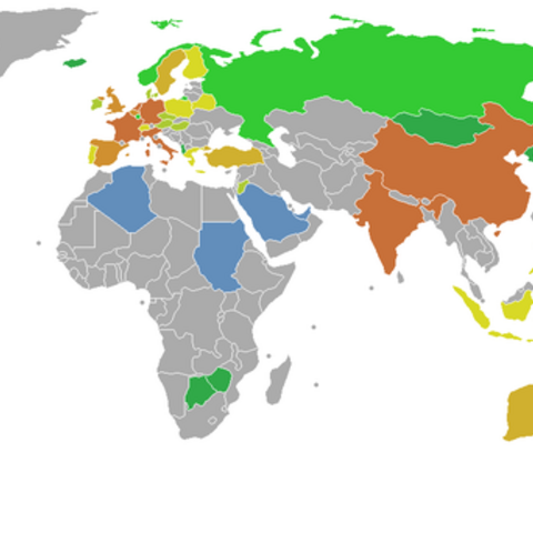 Oil imports by country