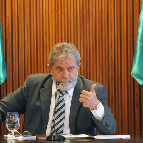 Brazil's outgoing President Luiz Inacio Lula da Silva
