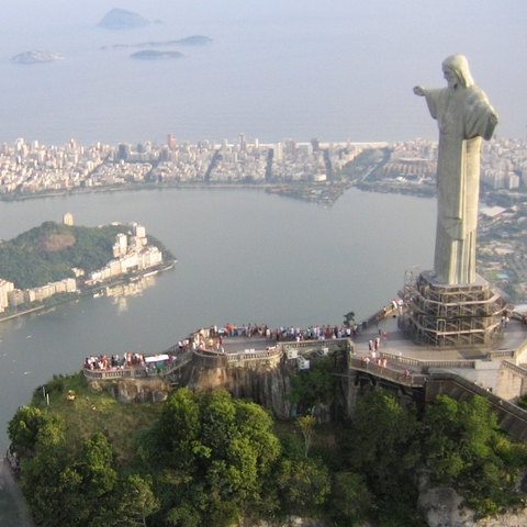 Christ the Redeemer statue in Rio de Janeiro