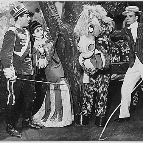 The WPA Federal Theater Project funded this 1935 production of "Horse Eats Hat" with Joseph Cotton.