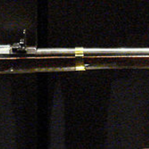 The Dreyse needle gun is a military breechloading rifle used by the Prussian infantry beginning in 1841. This model is from 1865.