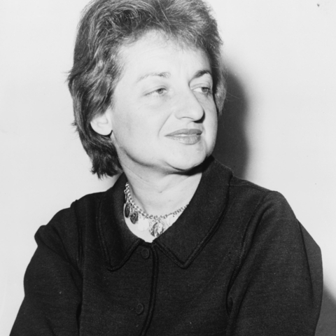 Betty Friedan, author of 'The Feminine Mystique'