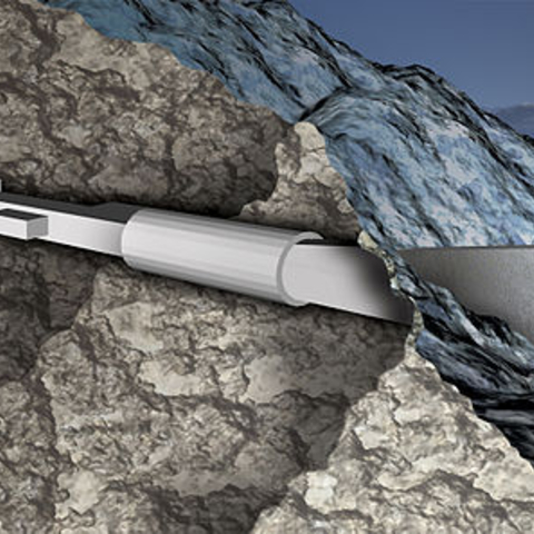 Rendering of the layout of the Svalbard Global Seed Vault