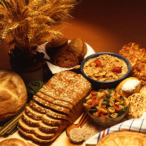 Wheat is processed into a variety of familiar foods