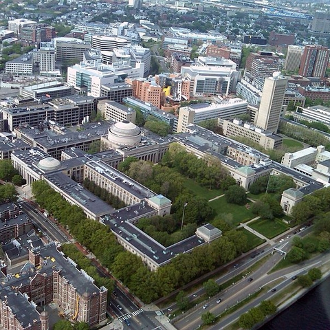 Campus of the Massachusetts Institute of Technology (MIT), one of the nation's first land-grant institutions and a 21st-century pioneer in open courseware