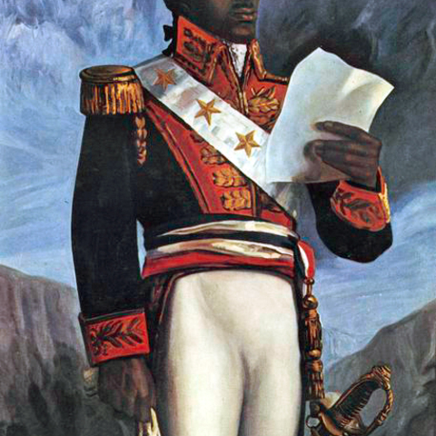 François-Dominique Toussaint Louverture, leader of the Haitian Revolution (1791-1804)