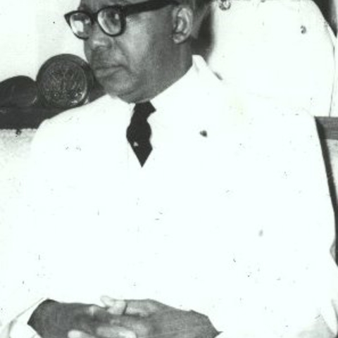 François Duvalier (nicknamed Papa Doc) president of Haiti 1957-1971