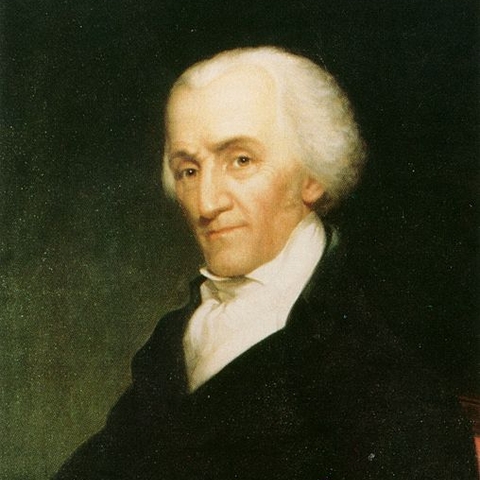 Elbridge Gerry, fifth vice president of the U.S., from whose name the term "gerrymandering" was taken.