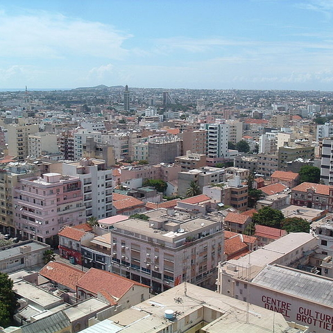 Dakar, the capital of Senegal