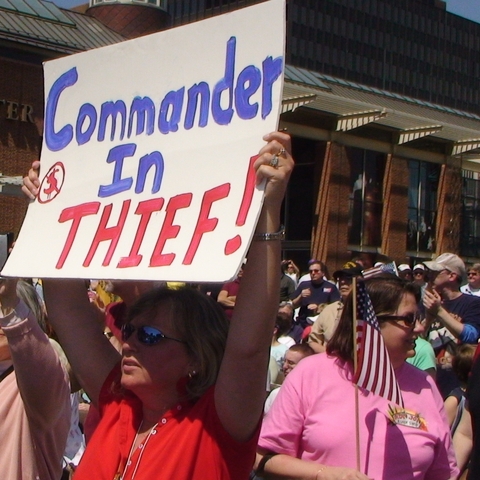 A Tea Party Protest in Philadelphia