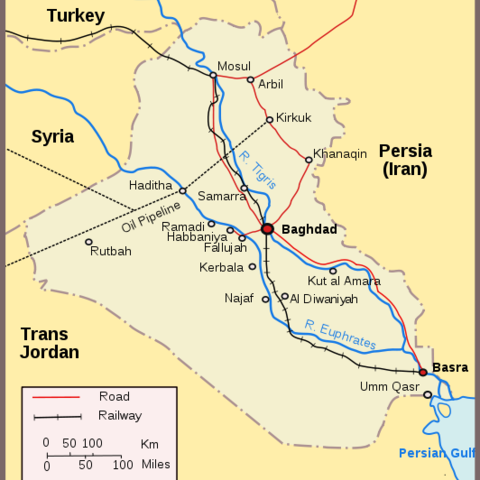 Iraq in 1945