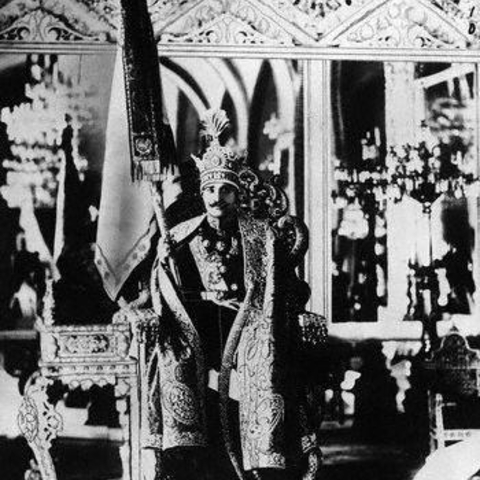 Reza Shah's coronation in 1926