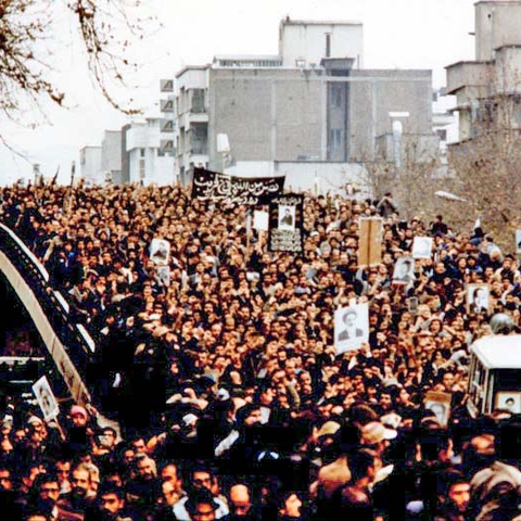 Mass protests in Iran in 1978