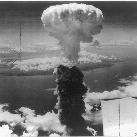 Atomic bombing of Nagasaki, Japan, August 9, 1945