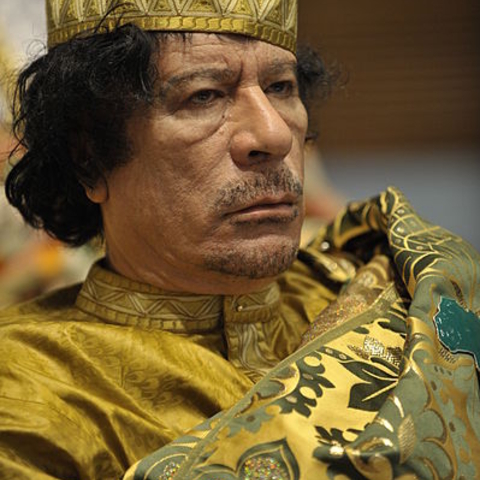 Muammar Qaddafi, official and unofficial leader of Libya from 1969 to 2011