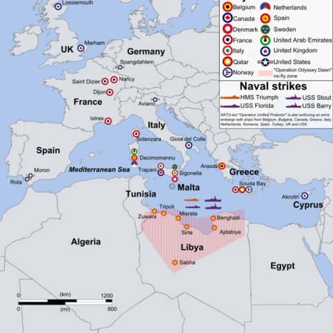 Military intervention in Libya in 2011