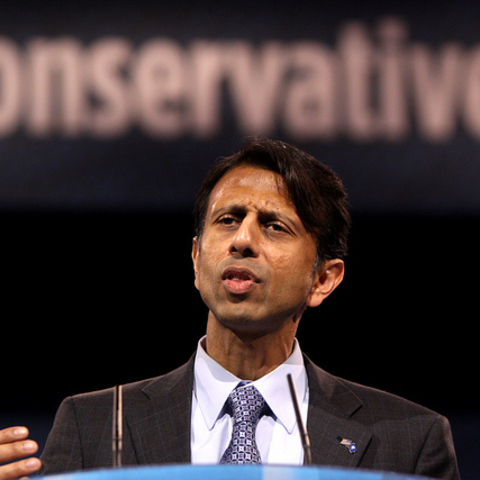 Governor Bobby Jindal speaking.