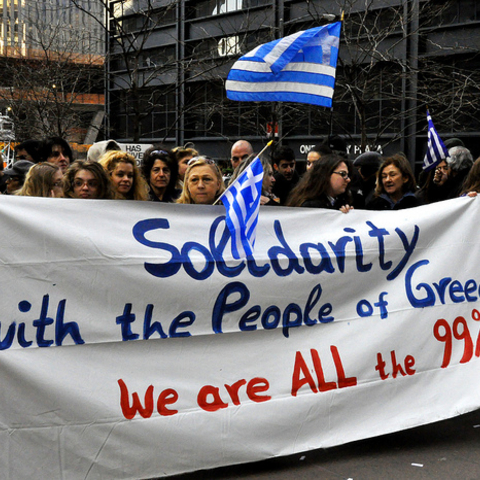 Occupy Wall Street Protesters in 2012.