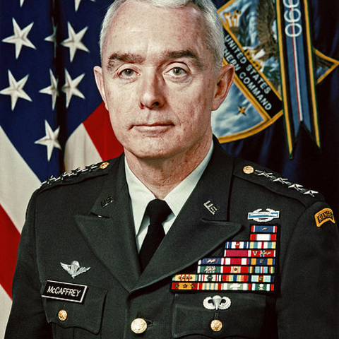 General Barry McCaffrey.