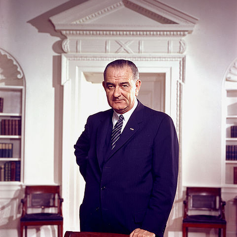 President Lyndon B. Johnson.