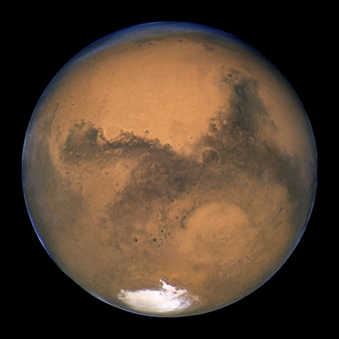 Mars in 2003.