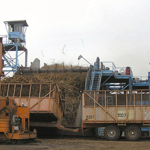 Sugar processing plant in Senegal