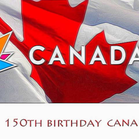An image celebrating Canada’s 150th Birthday.
