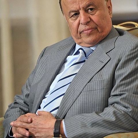 President Abd Rabu Mansur Hadi in 2013.