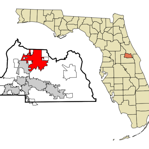 Sanford, Florida, where Zimmerman shot Martin.