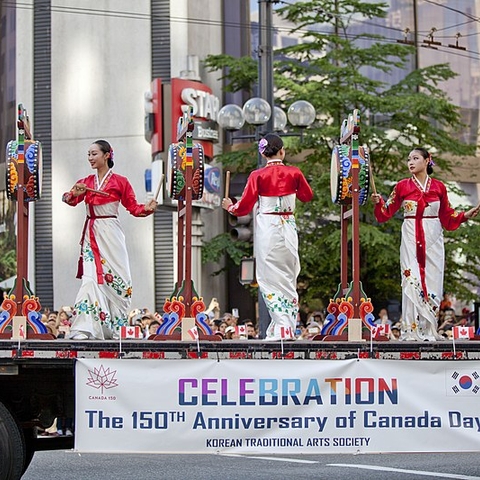 2017 Canada Day Celebrations in Vancouver.