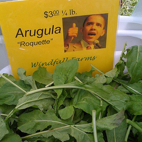 Obama arugula.