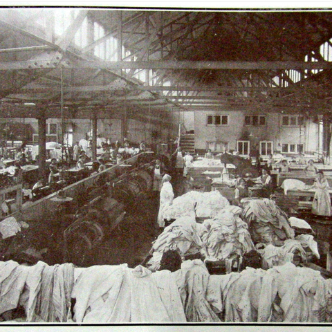 Conditions in commercial laundries at the turn of the century were difficult and dangerous.