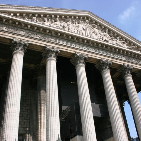 The U.S. Supreme Court building’s west façade.
