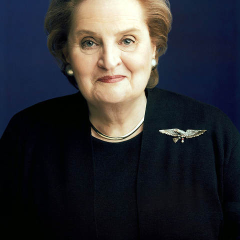 Madeleine Albright.