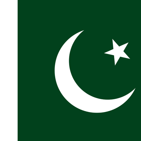 Flag of Pakistan.