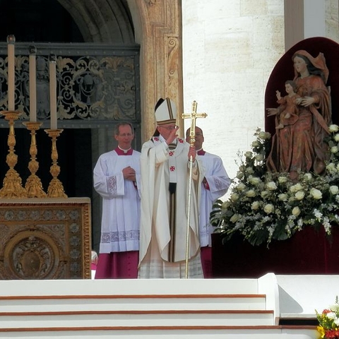 Cardinal Jorge Mario Bergoglio becomes Pope Francis in March 2013.