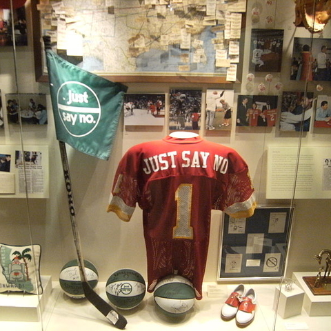 “Just Say No” Paraphernalia at the Ronald Reagan Presidential Library